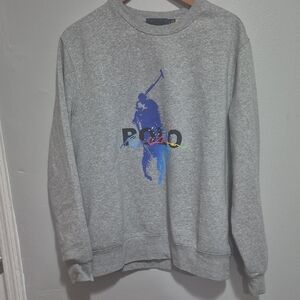 Polo Ralph Lauren Men's Chenille Print Big Pony Crewneck Sweatshirt